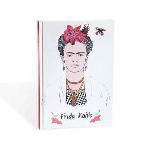 Frida Temalı Çizgisiz Defter